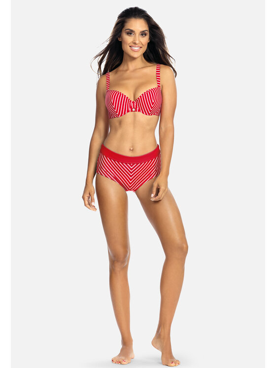 Feba Feba Góra od bikini FG01E Czerwony