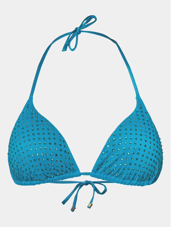 Guess Guess Bikinio viršus E4GJ07 KC5Z0 Mėlyna