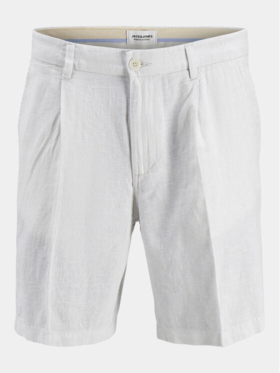 Jack&Jones Jack&Jones Auduma šorti Jpstace 12252992 Balts Tapered Fit