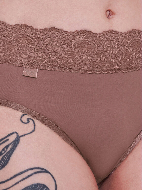 Sloggi Sloggi Klassischer Damenslip Romance 10031896 Braun