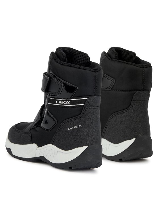 Geox Geox Śniegowce J Sentiero Girl B Ab J36FVD 0FU54 C9999 S Czarny
