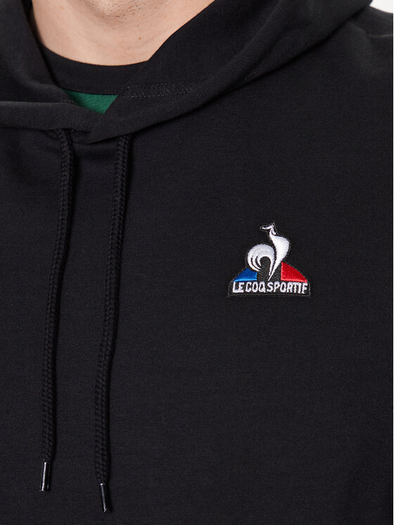 Le Coq Sportif Le Coq Sportif Majica dugih rukava 2310554 Crna Regular Fit