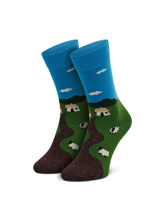Happy Socks Чорапи дълги дамски LHS01-6000 Цветен