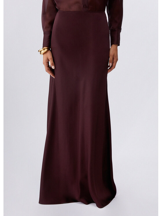 Liu Jo Liu Jo Spódnica maxi CA6177T522AP9646 Brązowy Regular Fit