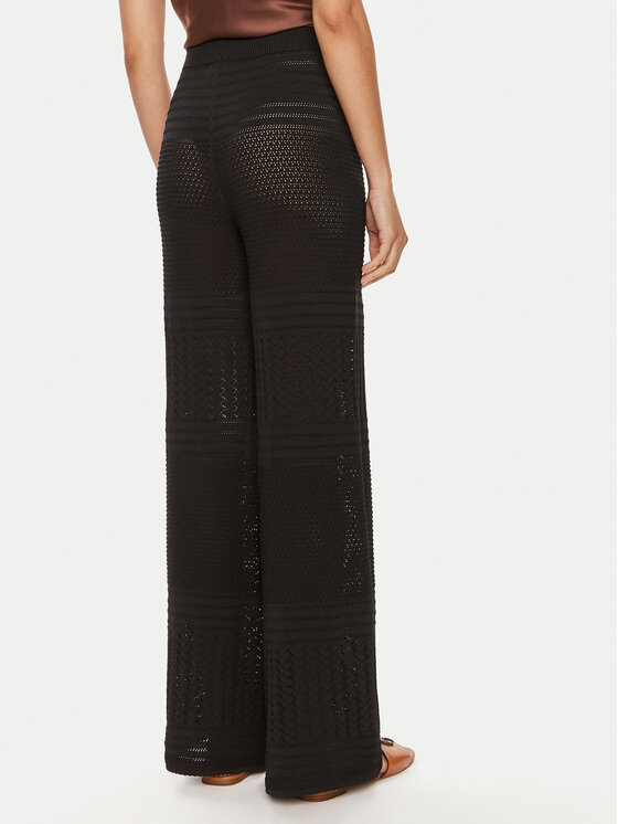 TWINSET TWINSET Παντελόνι υφασμάτινο 241TT3163 Μαύρο Slim Fit
