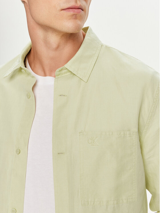 Calvin Klein Jeans Calvin Klein Jeans Camicia J30J325172 Verde Regular Fit