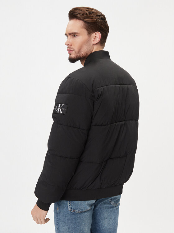 Calvin Klein Jeans Calvin Klein Jeans Μπουφάν μεταβατικό J30J324072 Μαύρο Regular Fit