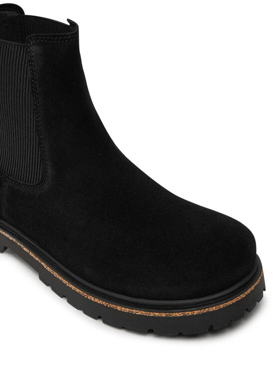 Birkenstock Birkenstock Kotníková obuv s elastickým prvkem Highwood Slip On Mid W Leve 028187 Černá