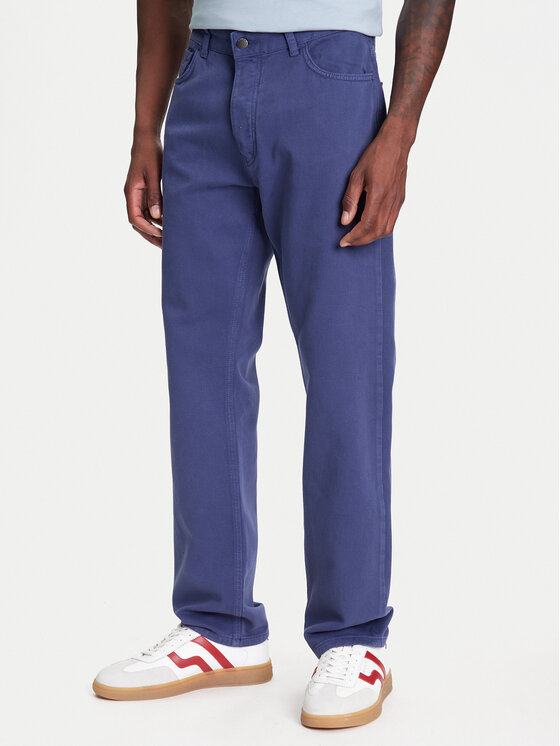 United Colors Of Benetton United Colors Of Benetton Blugi 4RZVUE01W Albastru Straight Fit