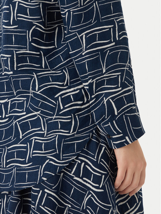 Tommy Hilfiger Tommy Hilfiger Hemd WW0WW44679 Dunkelblau Regular Fit