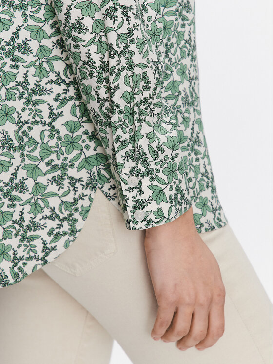 United Colors Of Benetton United Colors Of Benetton Сорочка 5T17DQ02Y Зелений Relaxed Fit