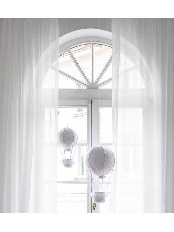 Caramella Caramella Dekoracja balon dekoracyjny Royal z kryształami Swarovski® duży Biały