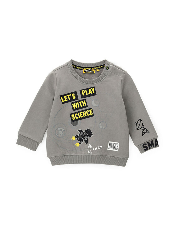 Original Marines Original Marines Суитшърт DCA0715NM Сив Regular Fit