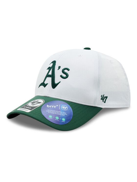 Șapcă 47 Brand MLB Oakland Athletics Brrr TT Snap 47 MVP B-BRTTS18BBP-WH Alb