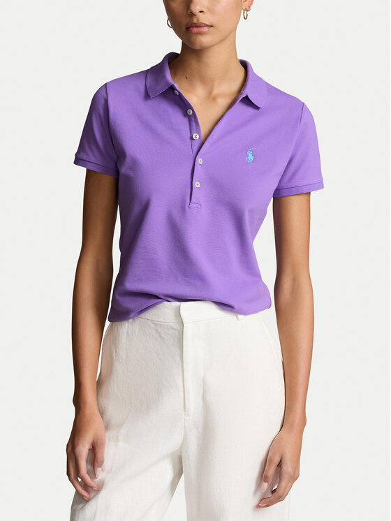 Polo Ralph Lauren Polo Ralph Lauren Polokošile 211870245012 Fialová Slim Fit