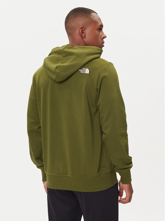 The North Face The North Face Bluza Drew Peak Light NF0A8C1B Zielony Regular Fit