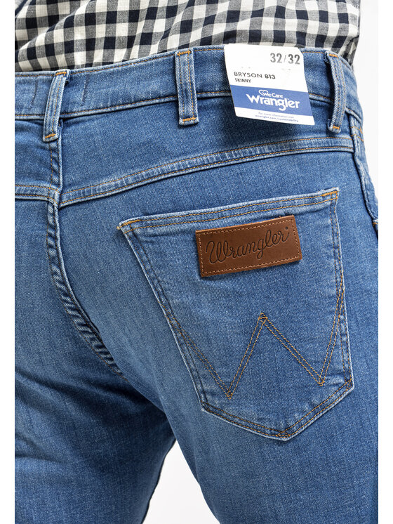 Wrangler Wrangler Jeans BRYSON Blu Skinny Fit