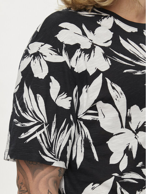 Jack&Jones Jack&Jones Marškinėliai Jjejeff 12249329 Juoda Relaxed Fit