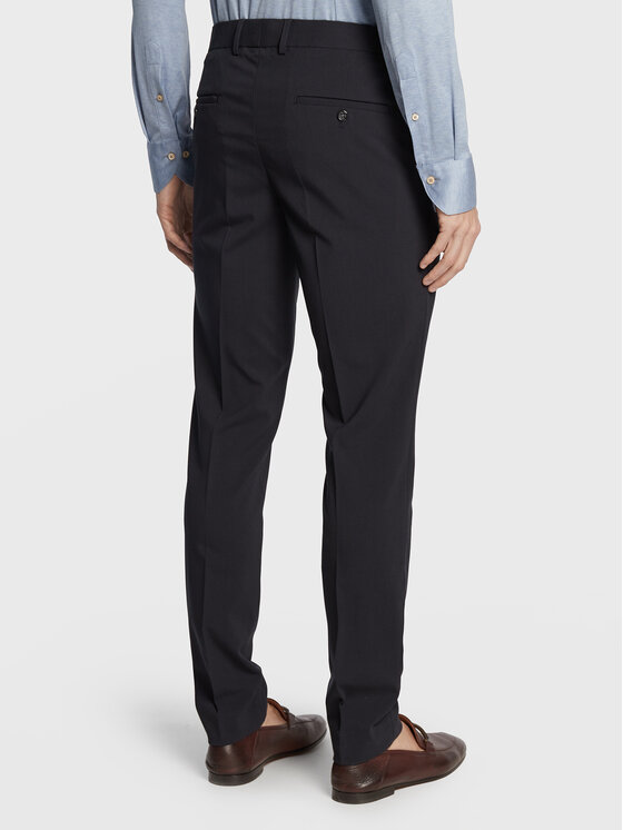 Lindbergh Lindbergh Oblek 30-61040 Tmavomodrá Slim Fit