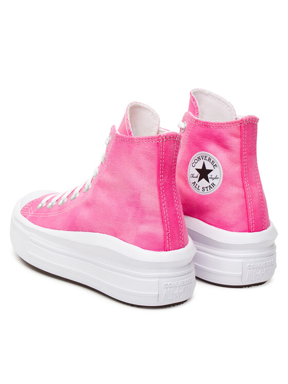 Converse Converse Trampki Chuck Taylor All Star Move Platform A11817C Różowy