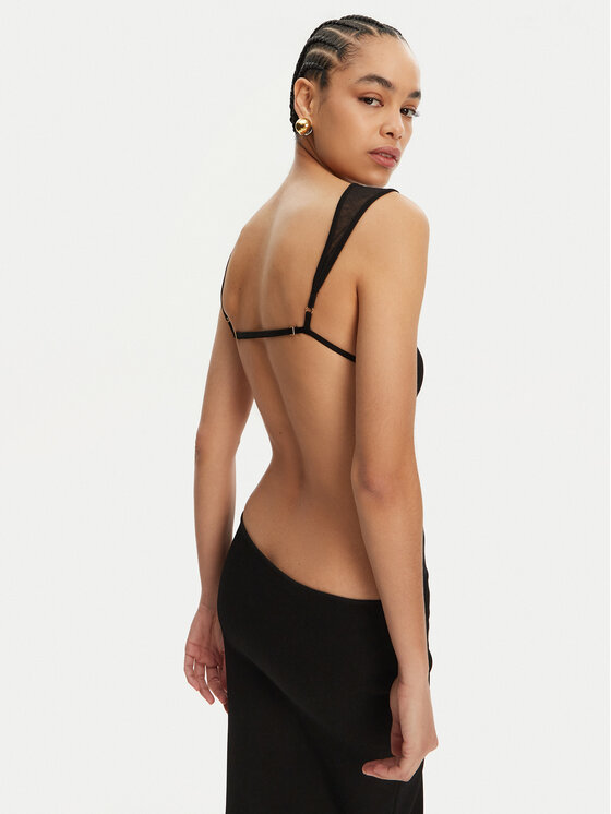JACQUEMUS JACQUEMUS Večernja haljina 251KN592-2434 Crna Regular Fit