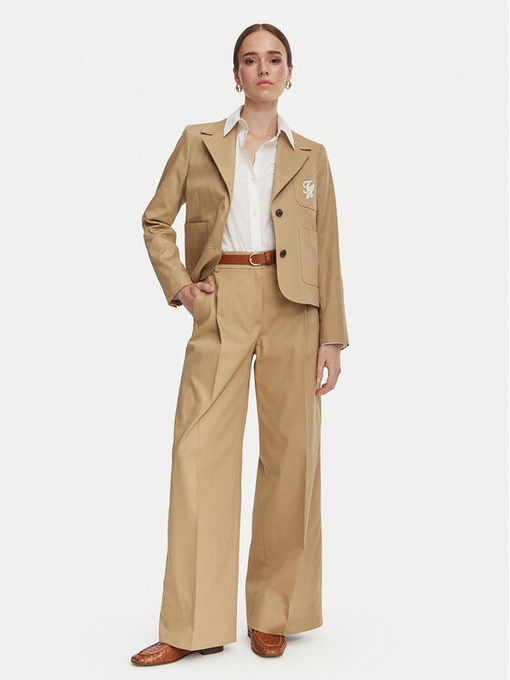 Tommy Hilfiger Tommy Hilfiger Sakoi Dressing WW0WW50146 Bež Regular Fit