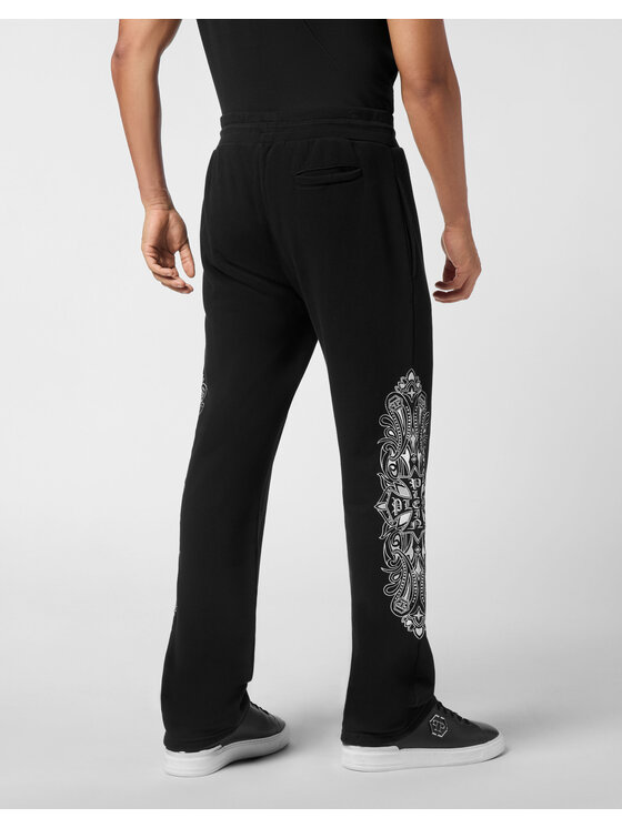 PHILIPP PLEIN PHILIPP PLEIN Spodnie dresowe 25987 Czarny Jogger Fit