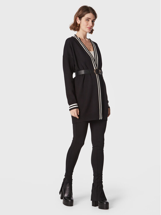 Cardigan P2MXY435 Nero Regular Fit