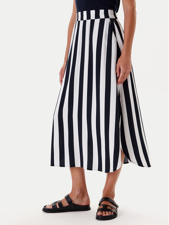 TATUUM Tatuum Midi sukně Katia 1 T2510.171 Tmavomodrá Relaxed Fit
