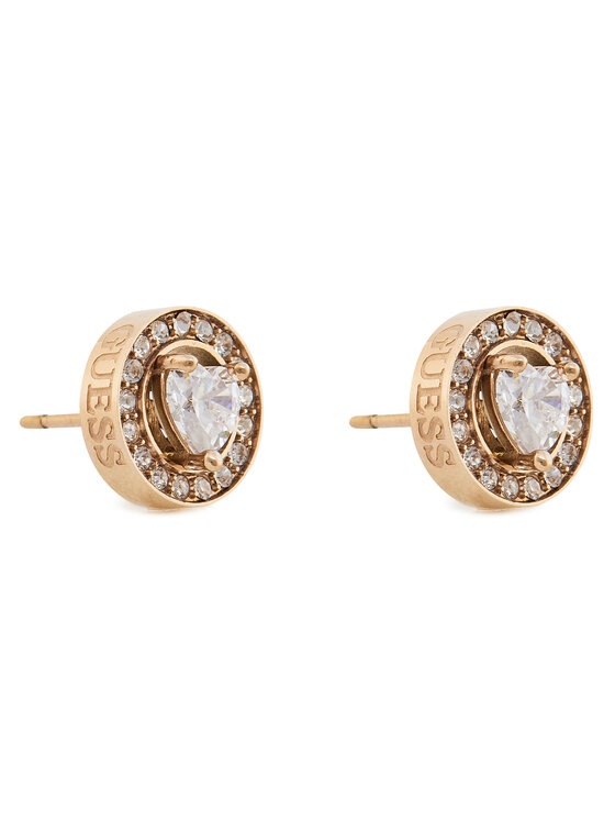 Guess Guess Komplektas: vėrinys ir auskarai JUBS04 694JW Auksinė