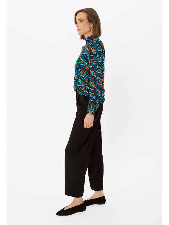 Volcano Volcano Koszula K-BANAX Zielony Regular Fit