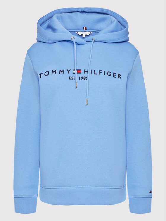 Tommy Hilfiger Tommy Hilfiger Μπλούζα Ess WW0WW26410 Γαλάζιο Regular Fit