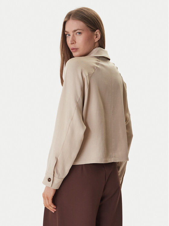 Marella Marella Cămașă Emme by Marella Baia1 2615191051 Bej Regular Fit