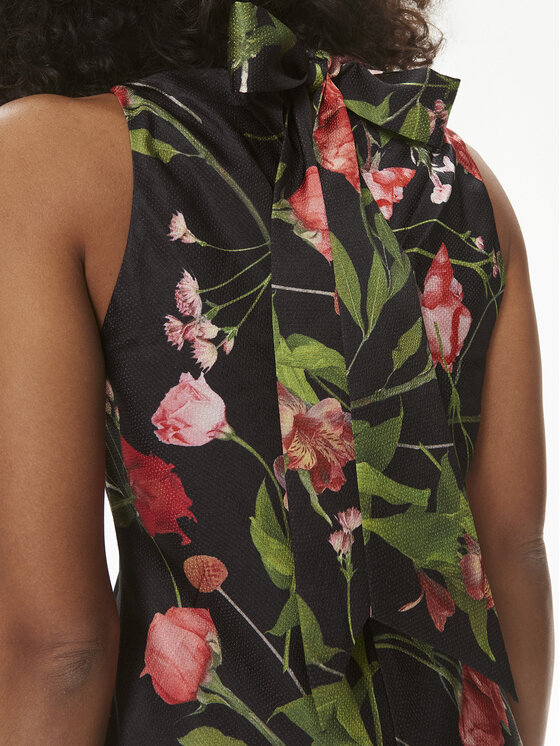 Ted Baker Ted Baker Poletna obleka Connihh 275015 Črna Regular Fit