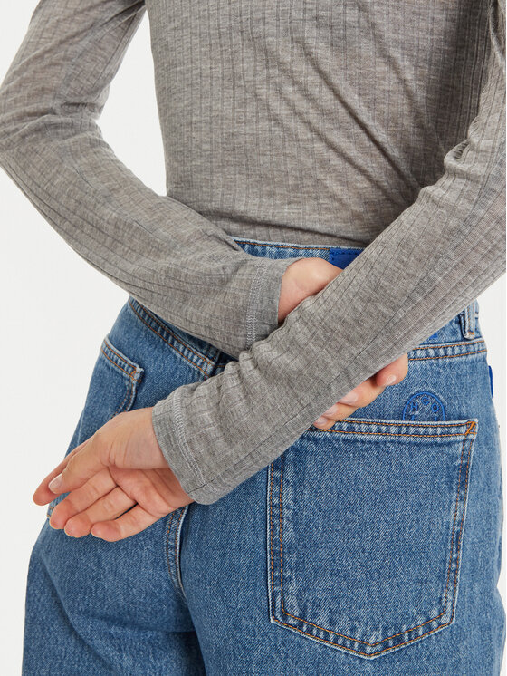 Marc O'Polo Marc O'Polo Blusa 408 2028 52447 Grigio Slim Fit