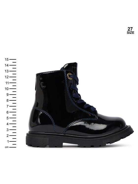 Tommy Hilfiger Tommy Hilfiger Зимни обувки Lace-Up Bootie T1A5-34005-1237 M Тъмносин