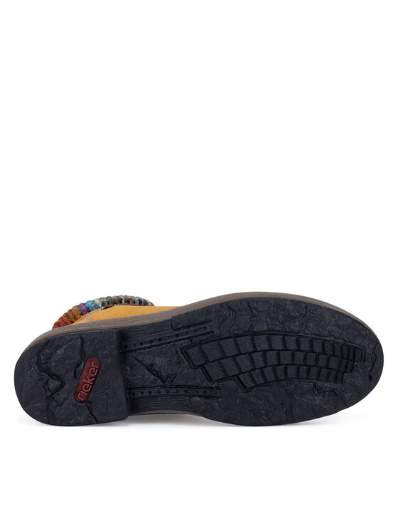Rieker Rieker Stiefeletten Z6743-68 Gelb