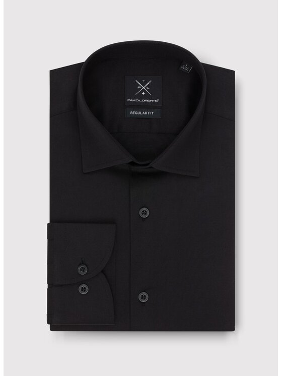 Pako Lorente Pako Lorente Koszula P000B-1X-012 Czarny Regular Fit