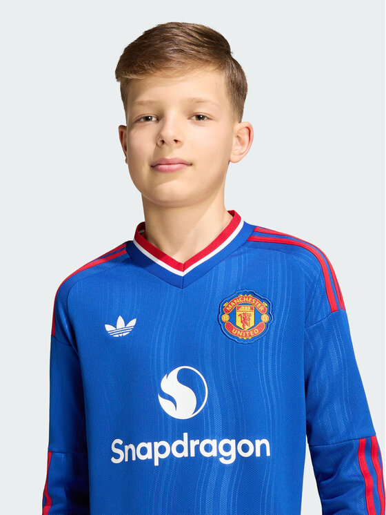 adidas adidas Koszulka techniczna 171537 Niebieski jasny Regular Fit