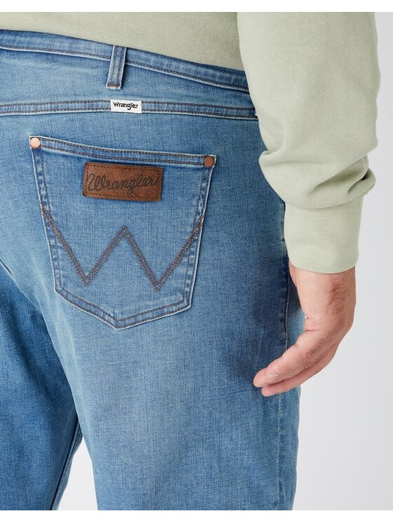 Wrangler Wrangler Jeans GREENSBORO Blu Straight Fit