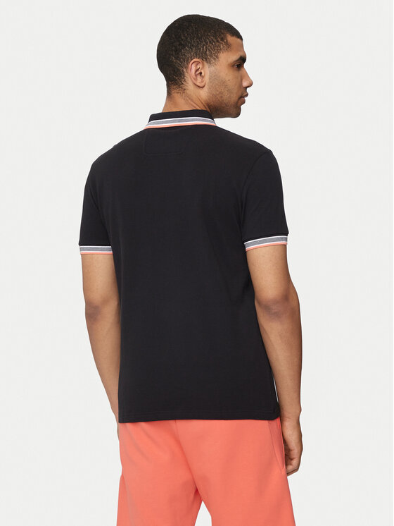 BOSS Boss Polo Paddy 50469055 Czarny Regular Fit