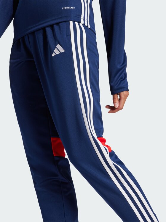 adidas adidas Spodnie materiałowe Performance Tiro 25 Essentials Błękitny Regular Fit