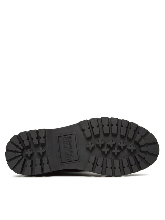 Versace Jeans Couture Versace Jeans Couture Kotníková obuv s elastickým prvkem 75YA3S47 Černá