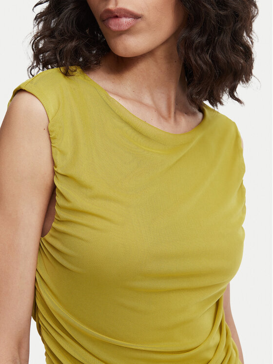 Vero Moda Vero Moda Sukienka wieczorowa Penelope 10351455 Zielony Regular Fit