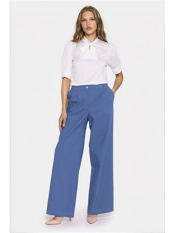 NIFE NIFE Halenka B233 Krémová Regular Fit