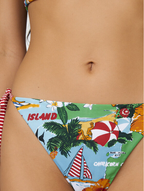 Seafolly Seafolly Bikini partea de jos Viva Vacation 40651-302 Colorat