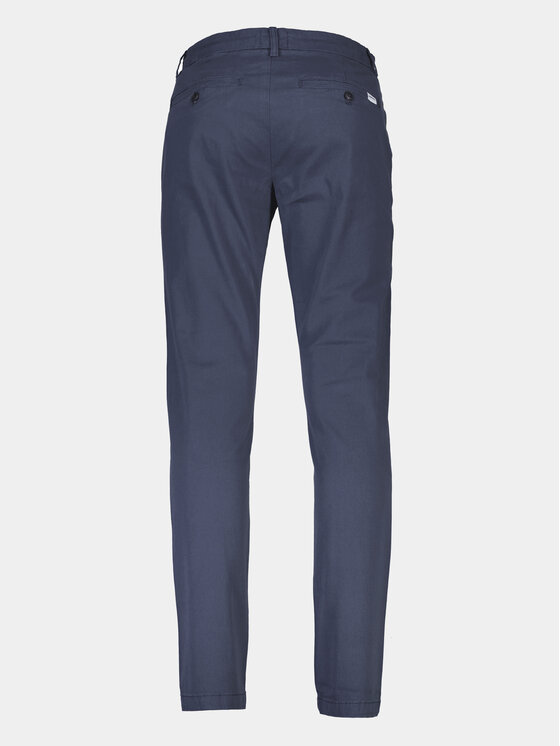 Lindbergh Lindbergh Pantaloni chino 30-005044 Bleumarin Slim Fit