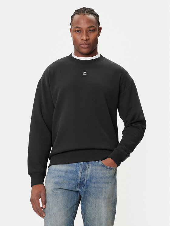 HUGO HUGO Jopa Dettil 50533689 Črna Relaxed Fit