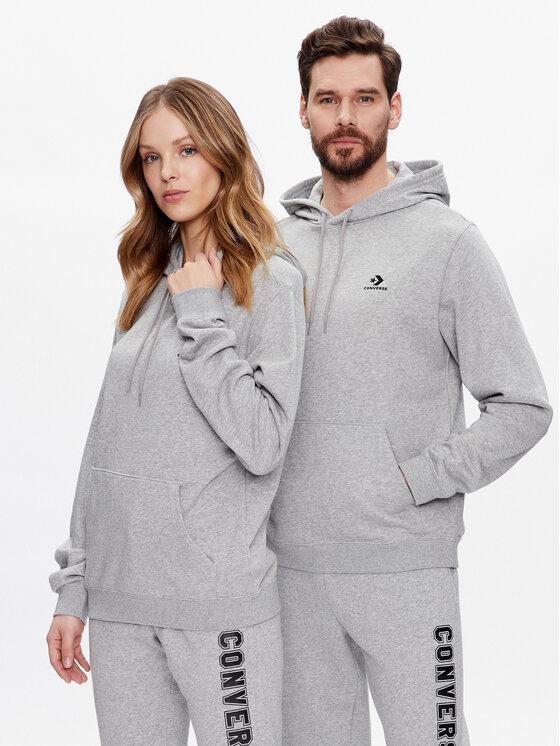 Felpa converse on sale grigio