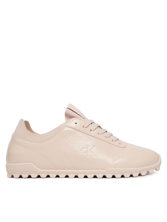 Calvin Klein Sneakers Low Profile Run Mg Pol Mix Mat HW0HW03284 Bej